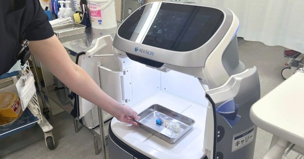 搬送ロボット「KEENON W3」が慈恵医大柏病院で年間330時間の業務削減を実現 DFA Roboticsが事例公開