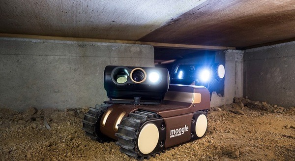 狭小空間点検ロボット「moogle evo（モーグル エヴォ）」大和ハウスが