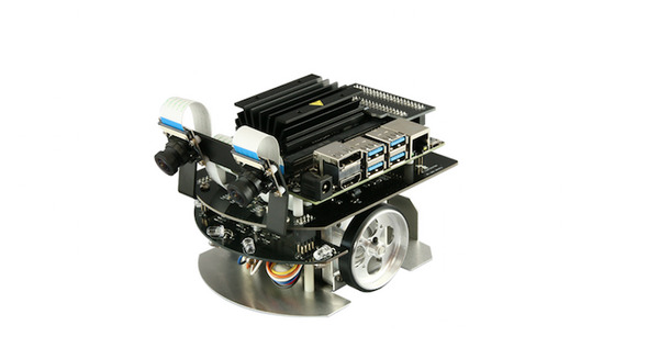 AIやロボット制御技術が学べる小型二輪移動ロボット「Jetson Nano
