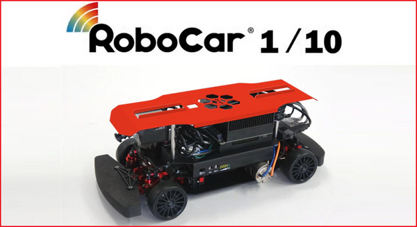 ZMPの自動運転・AI技術開発用ロボットカー「RoboCar1/10X」(NVIDIA製