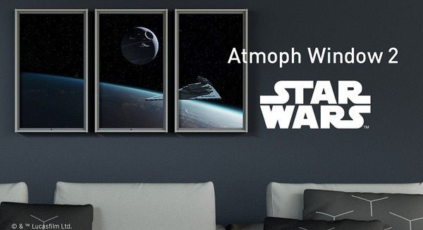 【ほぼ新品】Atmoph Window 2 スター・ウォーズ 27インチ Atmoph Window 2 | Star Wars