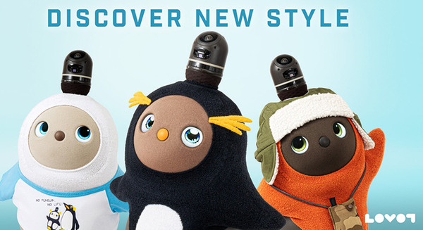 家族型ロボット『LOVOTウェア』アニマルラインに「ペンギン