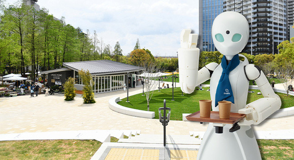 外出困難な人が分身ロボットを操作して店員となる「分身ロボットカフェ