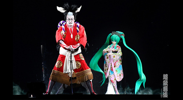 NTT 中村獅童と初音ミクが競演する『超歌舞伎』大阪・関西万博で上演