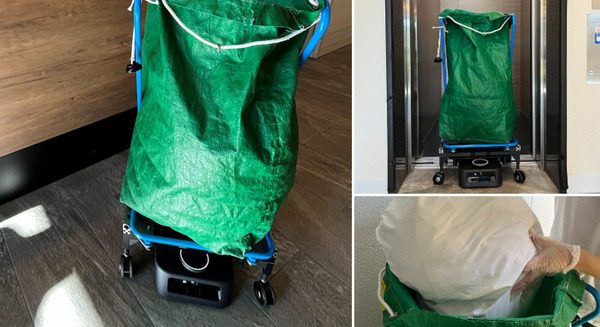 ホテル業務のDX】浅草のホテルで汎用運搬ロボット「カチャカプロ」が