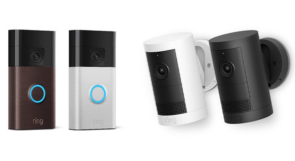 Amazonが防犯カメラ機能付きドアホンと屋外用セキュリティカメラの新