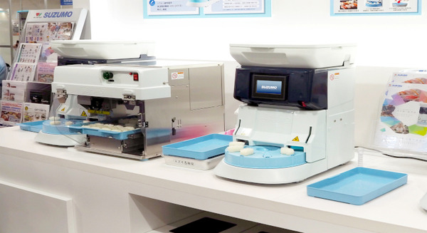 鈴茂器工の寿司シャリ玉ロボット「SSN-J」を約10年ぶりに刷新し「SSN