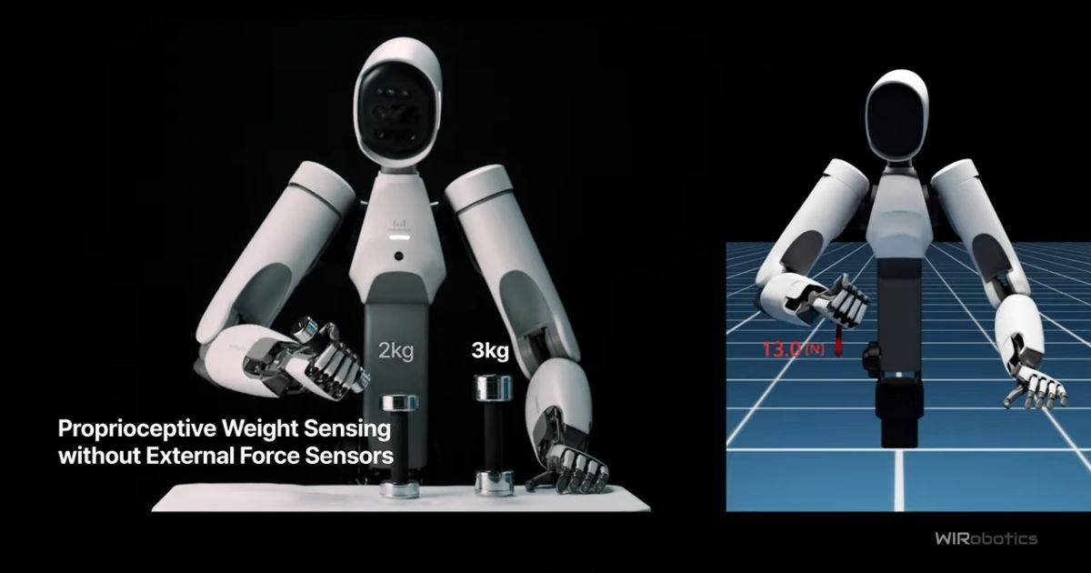 韓国WIRobotics、ヒューマノイド「ALLEX」のシミュレーションモデルを