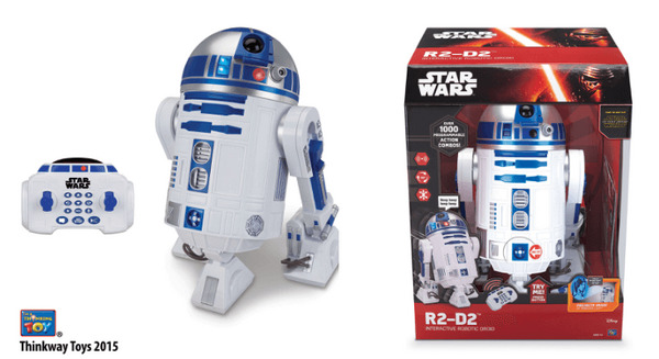 ハイスペック玩具】『スター・ウォーズ』のR2-D2がリモコン操作で