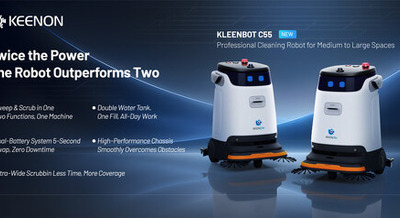 KEENON、清掃ロボット「C55」をラスベガスのISSA North America Expoで初公開 画像
