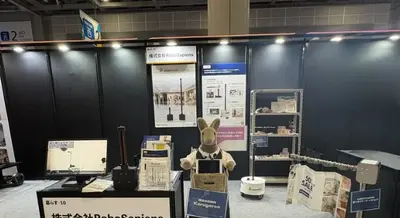 AI接客ロボット「Karugaroo」展示会で立ち止まり率約1.7倍を記録、RoboSapiens 画像