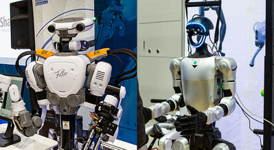 「ロボデックス」開幕！ 実用ロボットが中心、会場の一角で存在感を放つ「ヒューマノイドロボットショー」 画像
