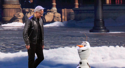 おなかにJetson！ディズニーの人気者「オラフ」が基調講演に登場　NVIDIA GTCで示されたフィジカルAIの未来 画像