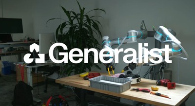 ロボットの学習を広げるAIモデルGeneralist「GEN-1」でタスク成功率99%達成 画像