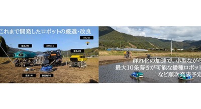 北九州でロボット稲作「WORKROID農業」第2章を始動 テムザック 画像