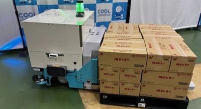 ニチレイロジR&Dセンターで冷凍倉庫対応AMR実証実験開始 ピーエムティー 画像