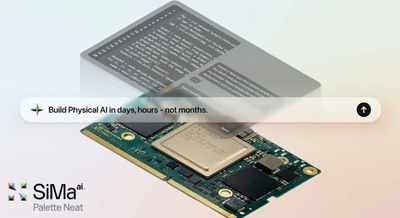 SiMa.aiがフィジカルAI向けエージェント型開発環境「Palette Neat」を提供開始 開発期間を数カ月から数日に短縮 画像