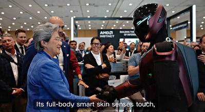 「触覚」で人と協働するヒューマノイドへ　Generative Bionicsとは? AMDも注目するフィジカルAI「身体知能」 画像