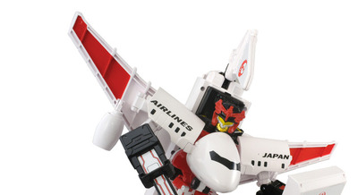 JALのジェット旅客機がロボットに変身、タカラトミー「特装合体ロボ ジョブレイバー」と初コラボ ジェット旅客機の変形ロボ玩具が発売&アニメにも登場 画像