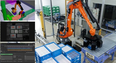 MujinOS搭載ロボット導入事例、フィジカルAI技術を松田電機工業所の入荷・入庫工程に活用 画像