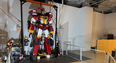 開発中の変形ヒューマノイド「勇者ファイバリオン」を東京・有楽町で期間限定公開 BRAVE ROBOTICS 画像