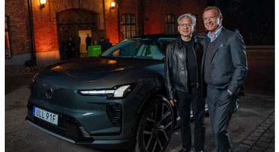 安全な自動運転の進化に向けてVolvo CarsとNVIDIAがパートナーシップを拡大 アイズオフ運転とマインドオフ運転を順次導入 画像