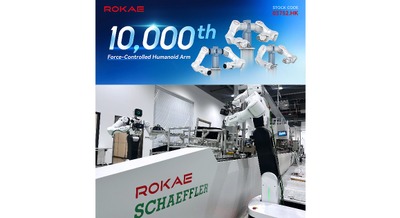ヒューマノイド向け力制御アームの累計出荷が1万台に到達したROKAE、シェフラーの工場でのヒューマノイド「Helios」導入事例も 画像