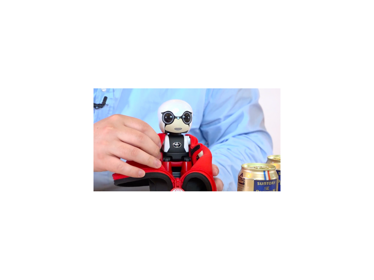 【動画：このロボ vol.45】トヨタのロボット「KIROBO mini」の紹介！ ぷぃ♪って音がかわいい