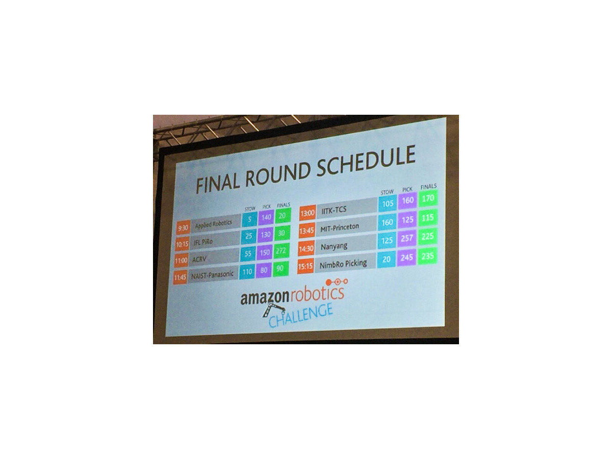 アマゾン・ロボティクス・チャレンジ　決勝はオーストラリアが制す　- Amazon Robotics Challenge 2017 結果