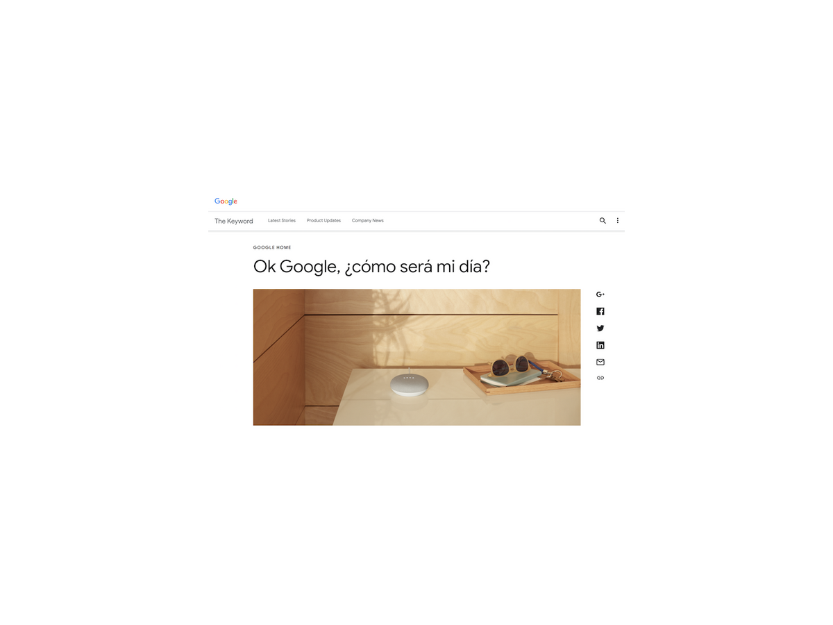 Google Home/Google Home miniがスペイン語に対応し、メキシコで販売開始