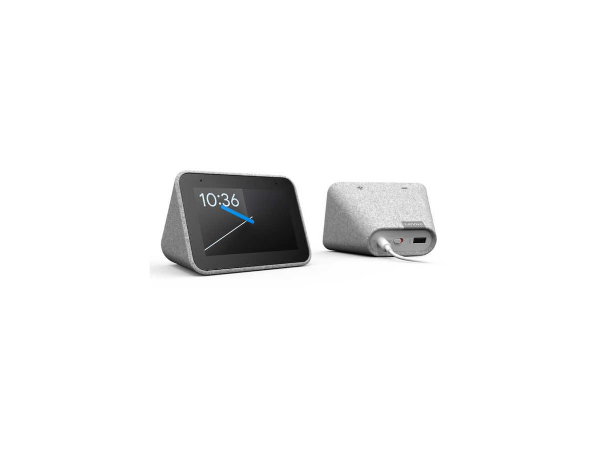 【CES 2019】LenovoがGoogle Assistant搭載、80ドルの目覚まし時計「Lenovo Smart Clock」を発表。