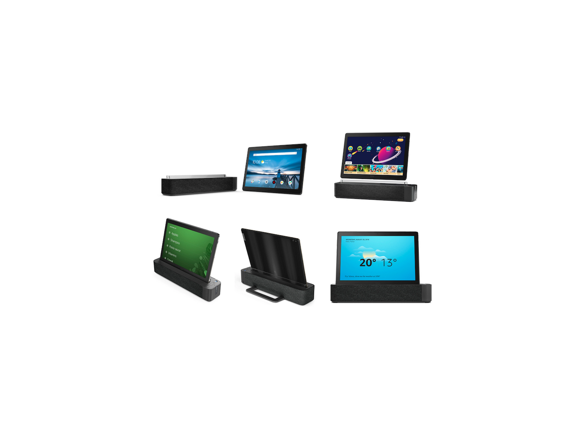 LenovoがAlexa対応スマートタブレットを発表！ ドックに置けばスマートディスプレイに # CES2019