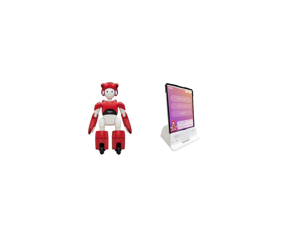 日立が自律移動の会話ロボット「EMIEW」(エミュー)をついに本格事業化　移動速度は最大5キロ、多国語対応　卓上画面と連携可