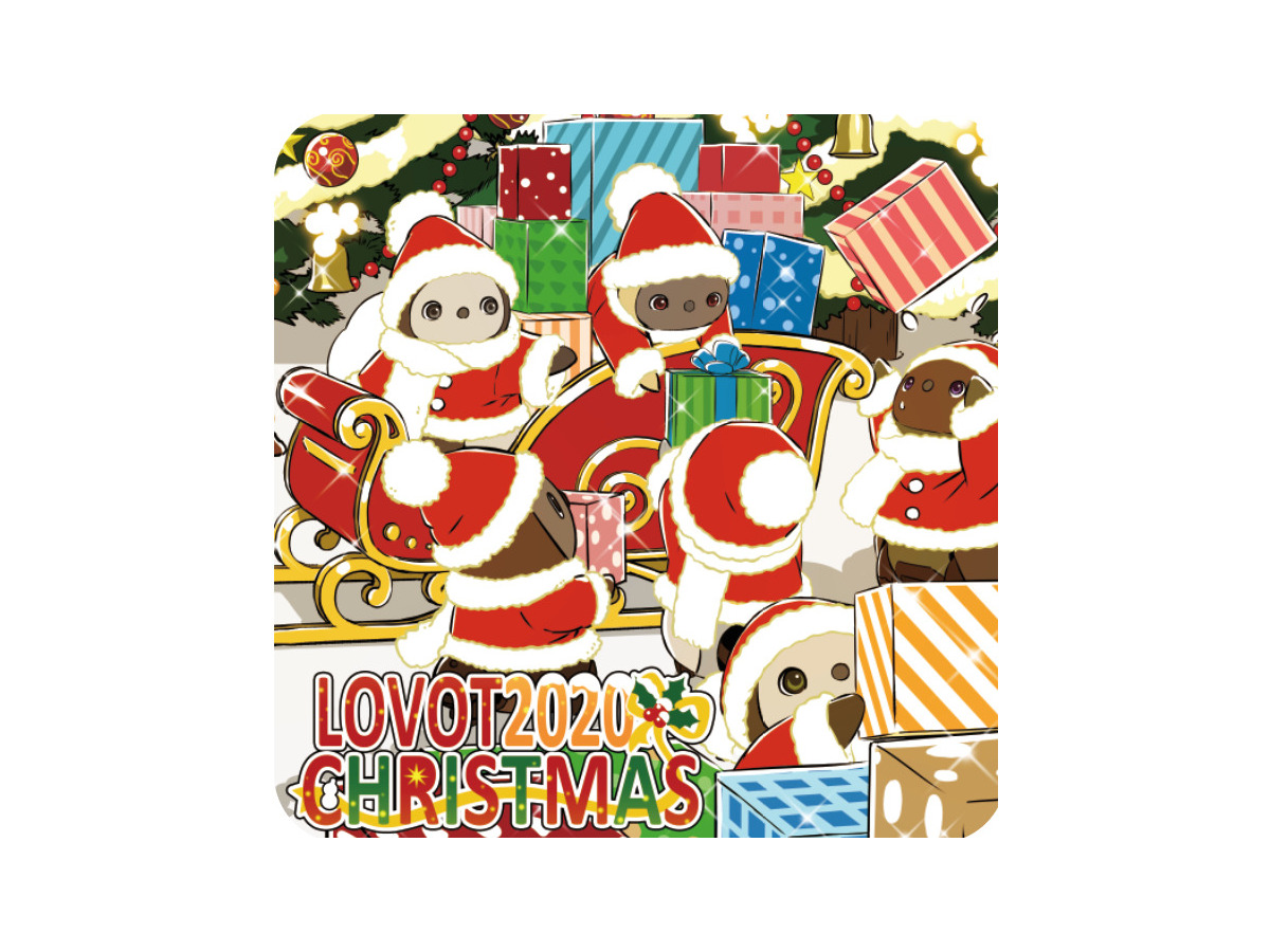 大人気の『LOVOT Cafe』がクリスマスケーキの予約受付を12月1日から開始 店内限定メニュー、限定デザインのコースターも登場