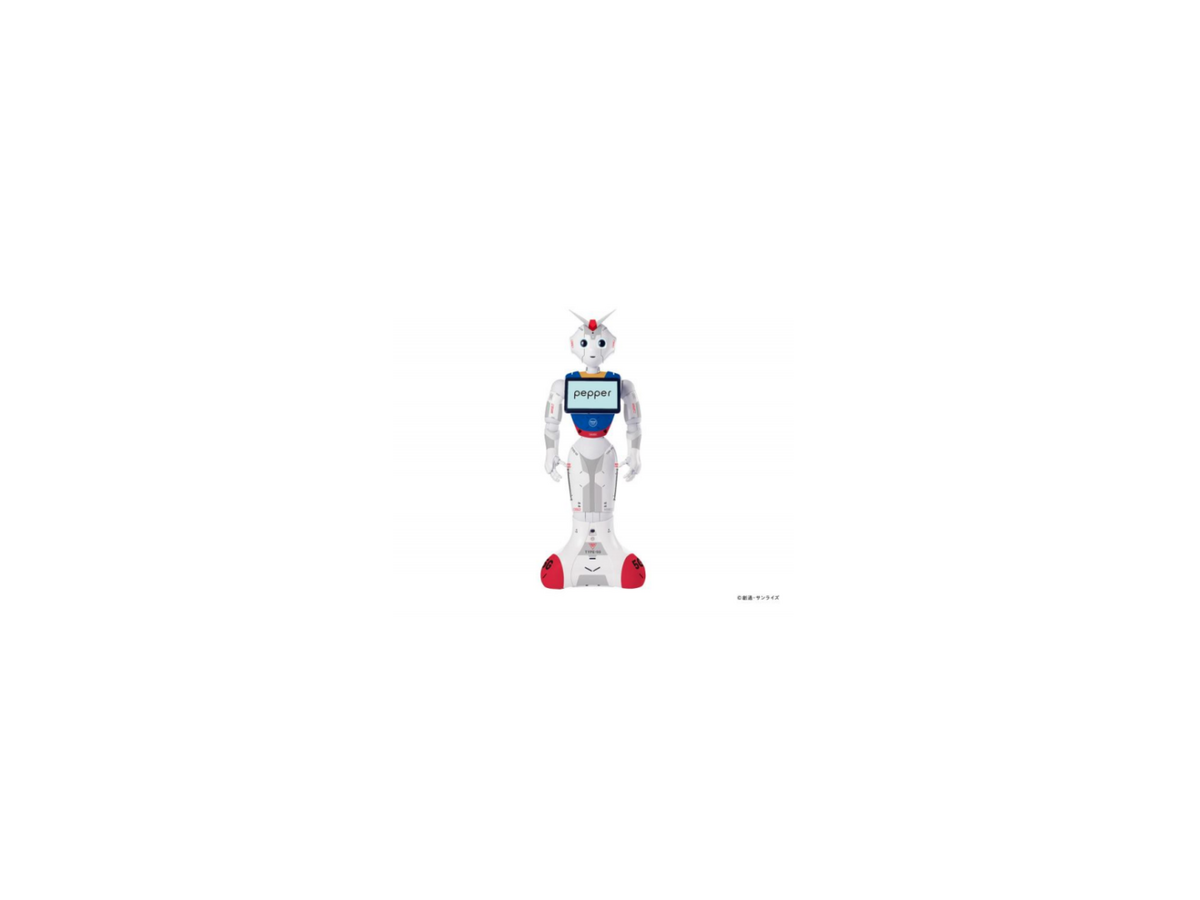 【速報】「Pepper PARLOR」と「実物大動くガンダム」がコラボ！特別デザインのPepper、Servi、NAOがおもてなし