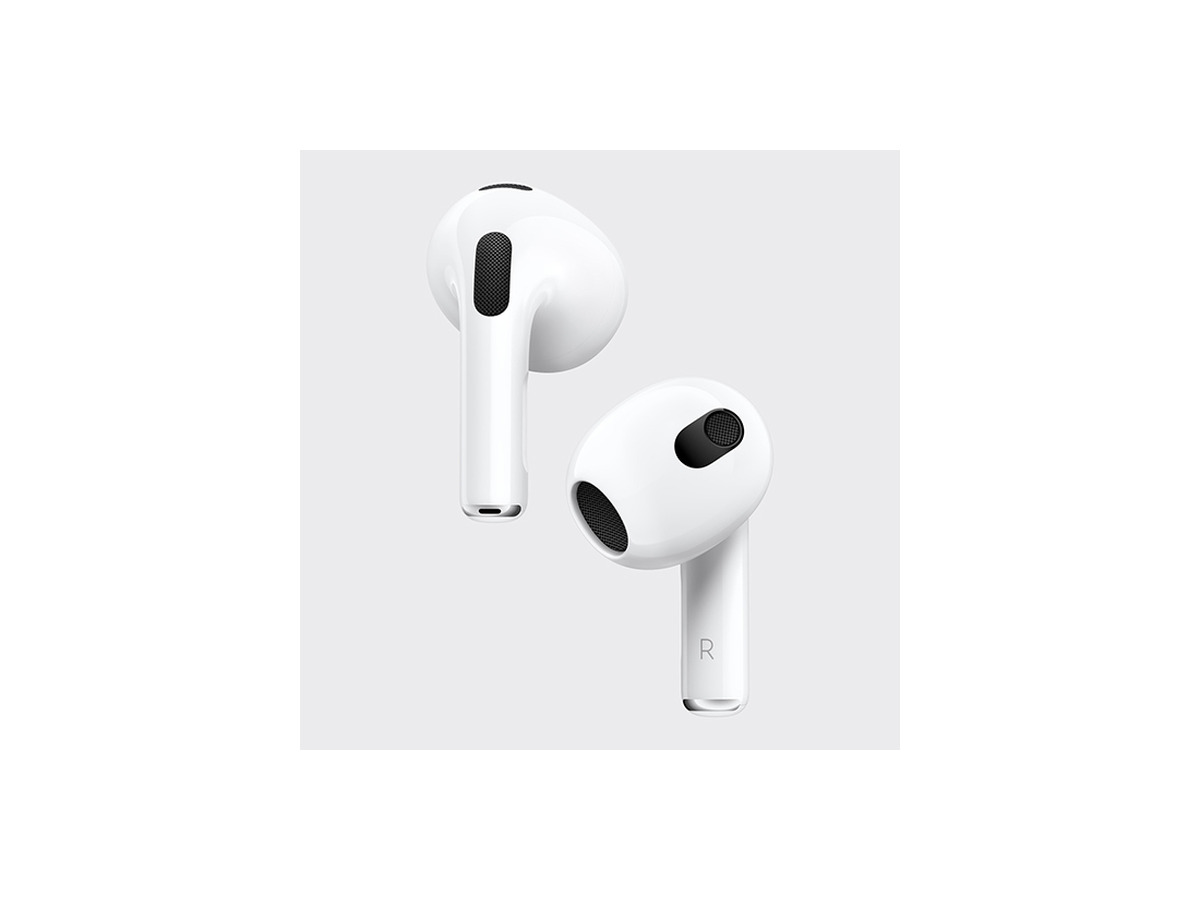 Appleが第3世代「AirPods」を発表　新しいデザイン/バッテリー駆動時間/空間オーディオ/耐汗耐水　従来モデルは値下げ