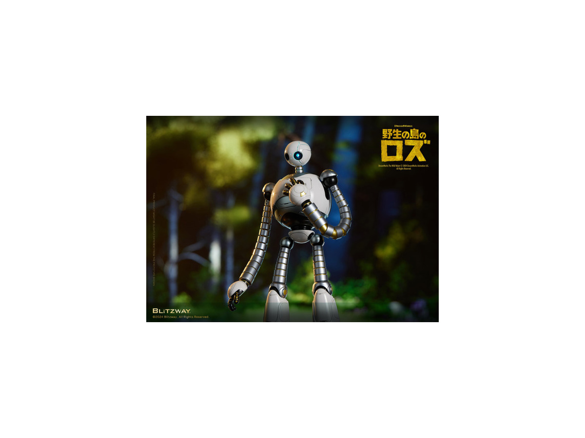 SFロボット映画『野生の島のロズ』の主人公を精巧に再現したアクションフィギュア登場　予約受付中