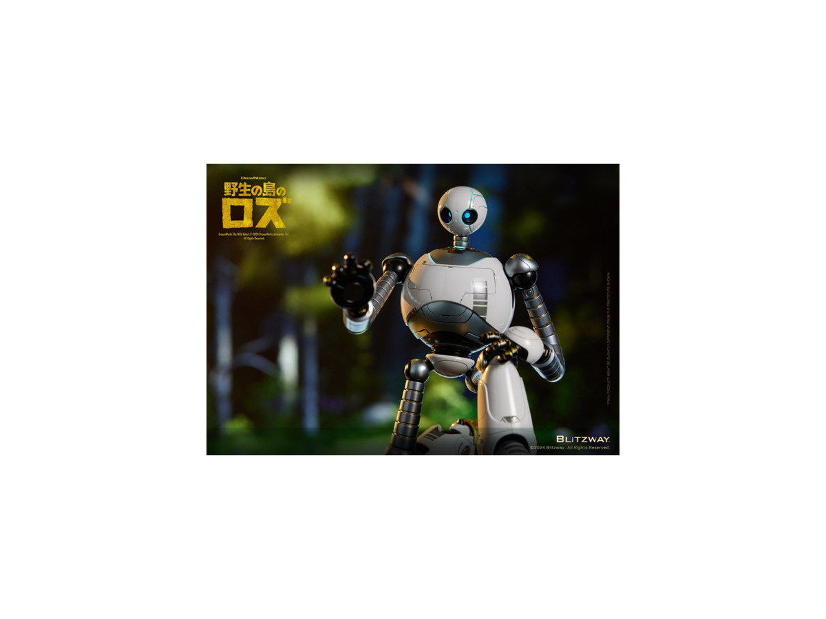 SFロボット映画『野生の島のロズ』の主人公を精巧に再現したアクションフィギュア登場　予約受付中