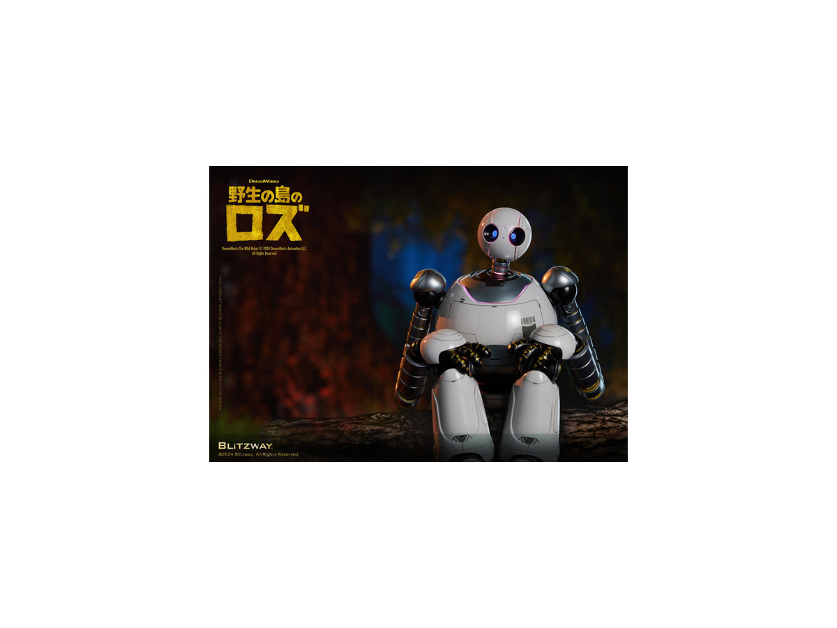SFロボット映画『野生の島のロズ』の主人公を精巧に再現したアクションフィギュア登場　予約受付中