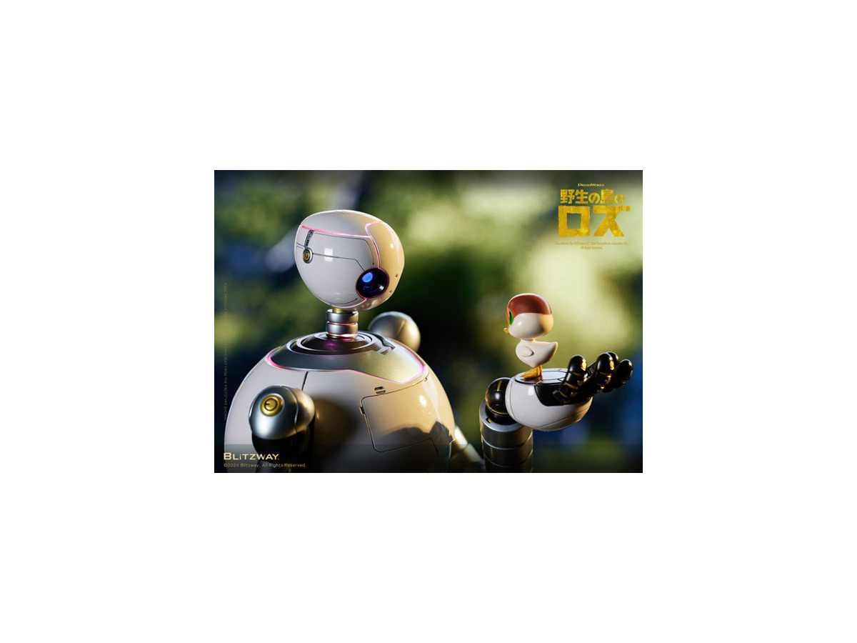 SFロボット映画『野生の島のロズ』の主人公を精巧に再現したアクションフィギュア登場　予約受付中