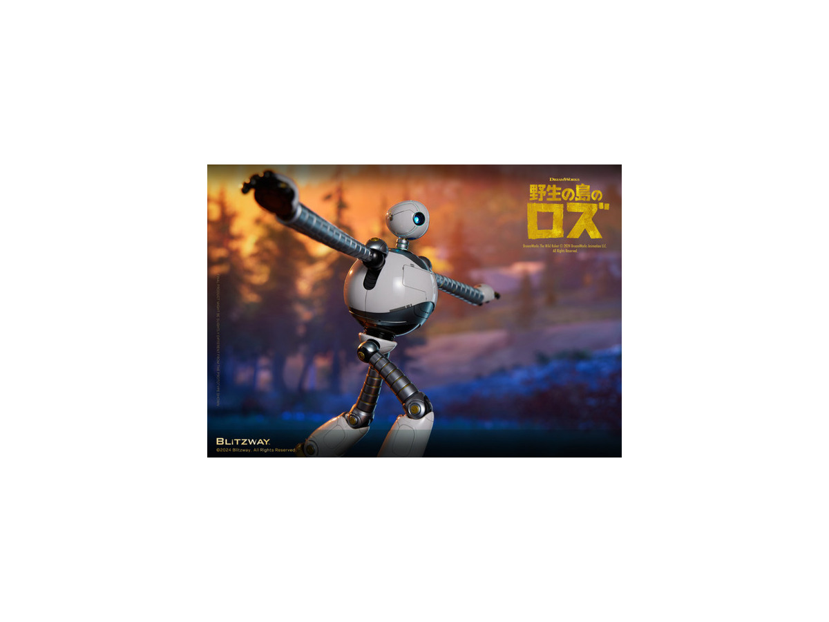 SFロボット映画『野生の島のロズ』の主人公を精巧に再現したアクションフィギュア登場　予約受付中