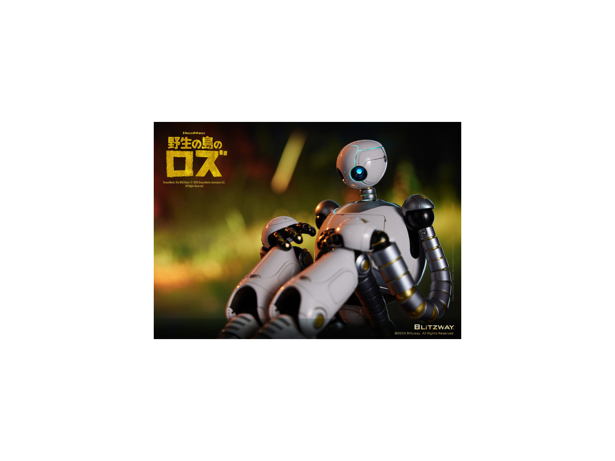 SFロボット映画『野生の島のロズ』の主人公を精巧に再現したアクションフィギュア登場　予約受付中