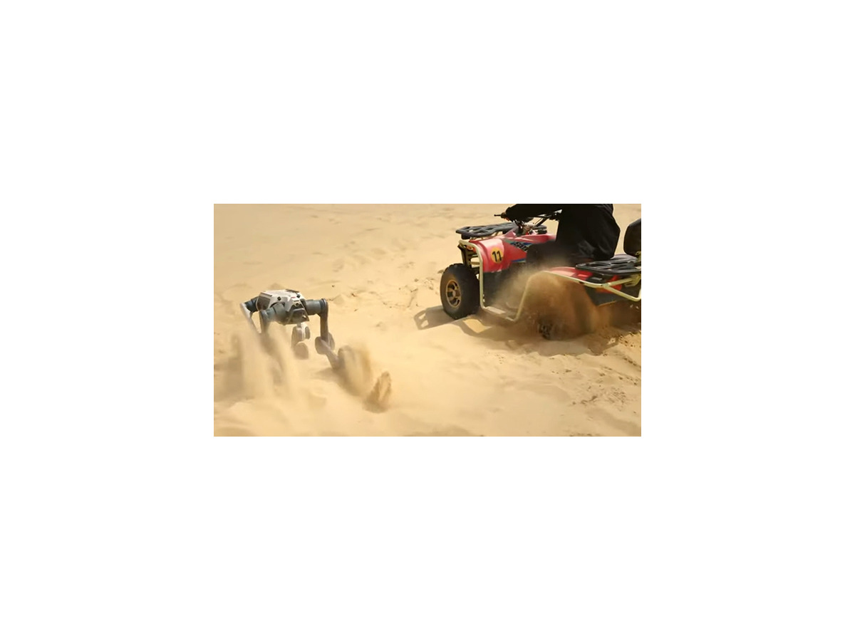 走破力と機動力がケタ違い！DEEP Robotics、車輪つきの四足歩行ロボットの性能を最新動画でチェック