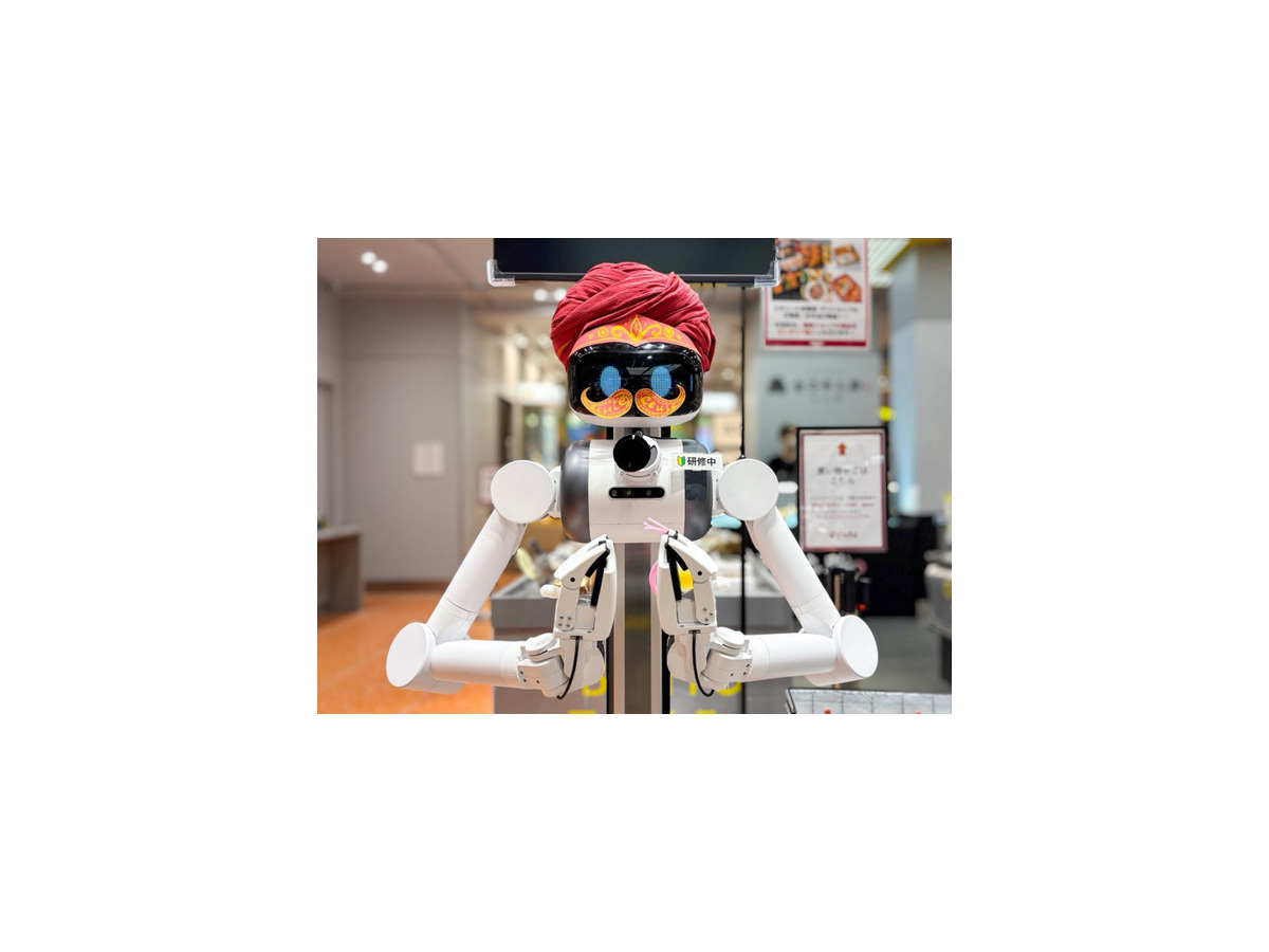 駅ナカでAIロボットがインド風ダンス!? 話題の秋葉原カレーフェスにまさかの「ugo Pro」起用、カレー激戦区3館で展開