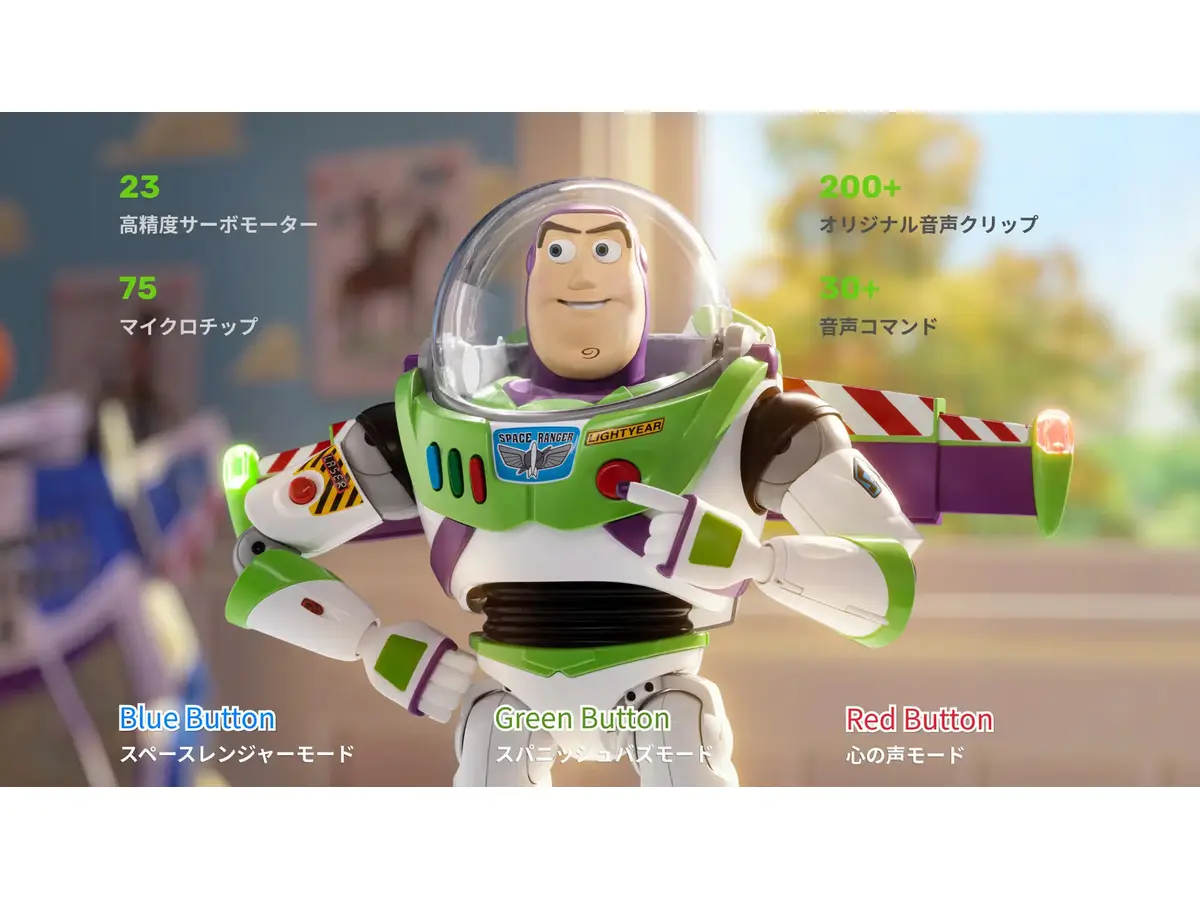 【速報】ディズニー「トイ・ストーリー」や「ウォーリー」のキャラたちが動く！夢のロボットが10/10から予約販売 Robosen Japan