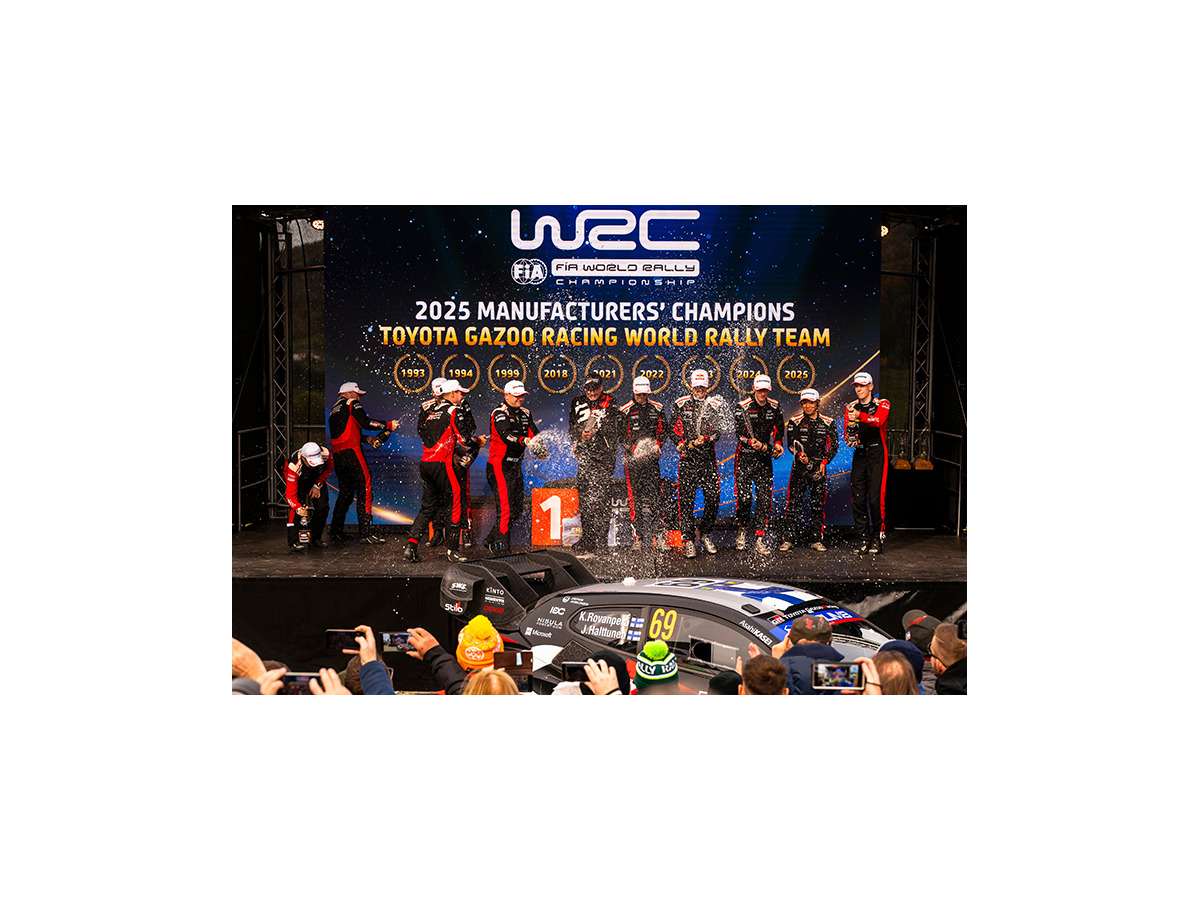 トヨタGRがWRCのチーム王座を確定！次戦ラリージャパンに凱旋、ドライバー王座は大接戦に