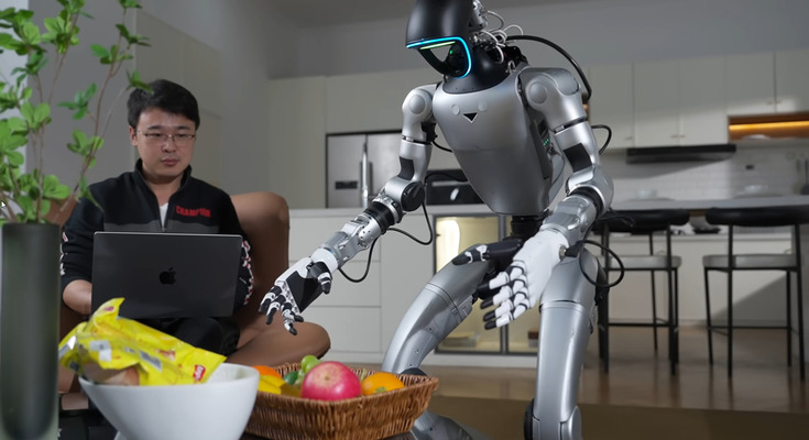 スポーツから家事へ　Unitreeのヒューマノイドが家事に挑戦、テーブル拭きや皿磨きも披露 画像