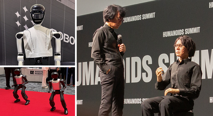 ヒューマノイドとフィジカルAIがテーマ「Humanoids Summit Tokyo」が開幕　基調講演は石黒教授「2050年のCybernetic Avatar社会」を語る 画像