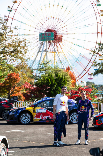 岐阜・恵那峡で整備後、午後の山岳SSへ　オジエとエバンスが僅差バトル、WRCラリージャパン