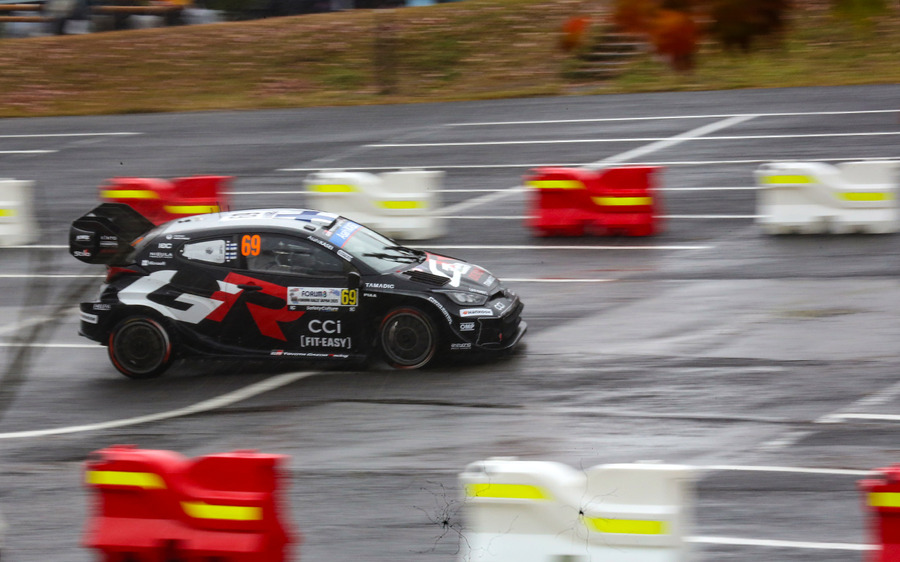 ラリージャパン最終日は雨の決戦、勝田選手が岡崎で2連続トップタイム、総合ではトヨタGRが表彰台を独占